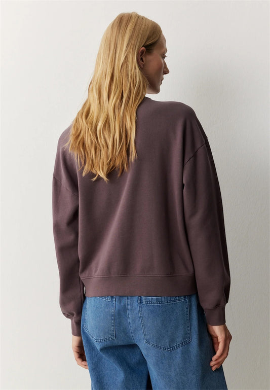 recolution Nerine Organic Cotton Sweatshirt – Dark Grape