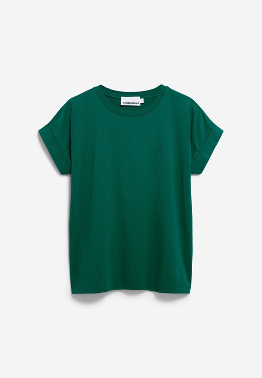 IDAARA ORGANIC COTTON T-SHIRT | EMERALD GREEN