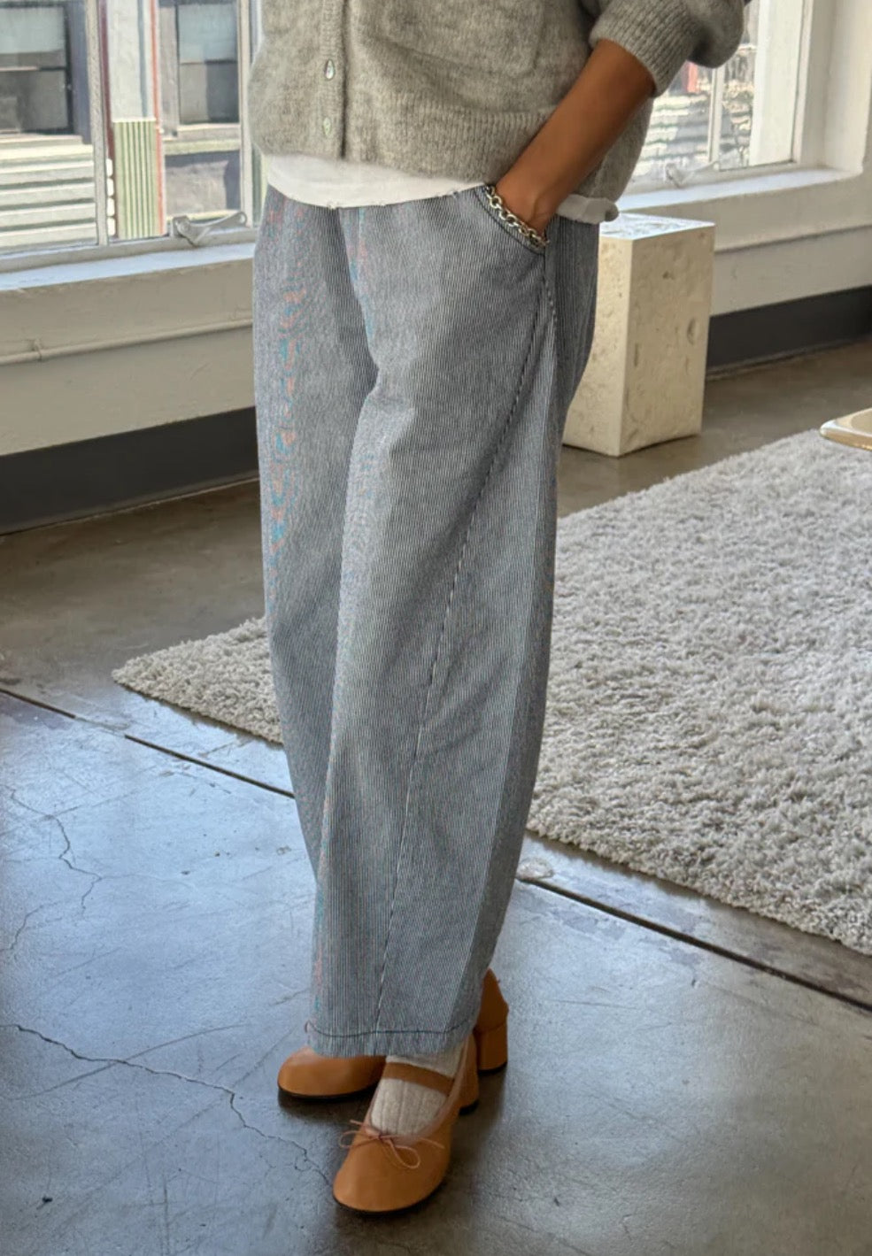 ***coming soon*** ARC PANTS | BLUE STRIPE