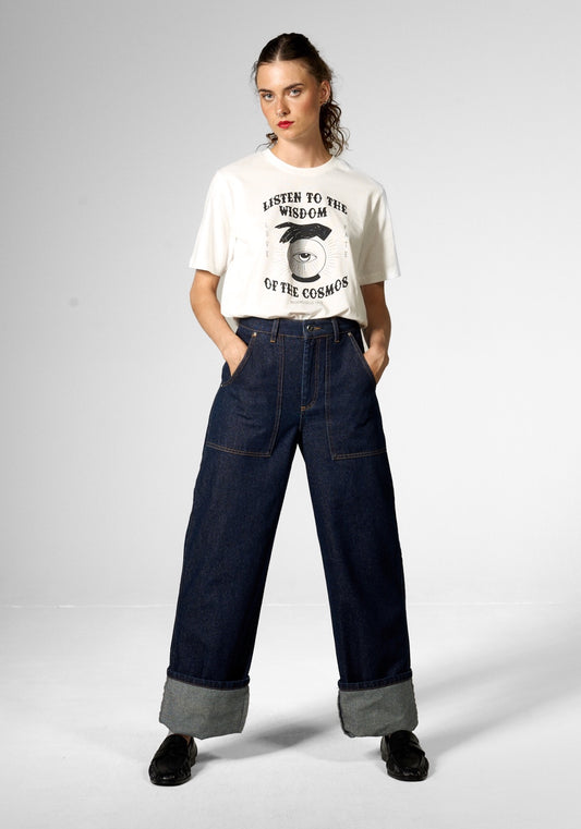 BLUE LEGACY DENIM TROUSERS
