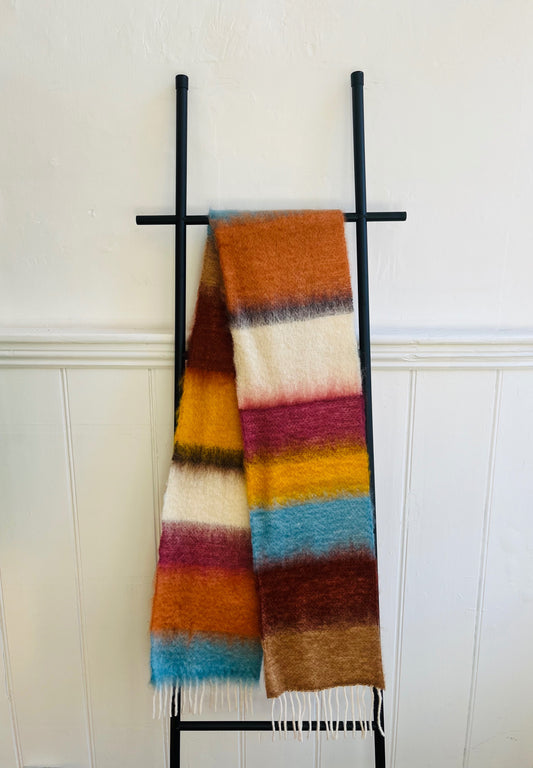 MOHAIR AND WOOL SCARF MATISSE 053