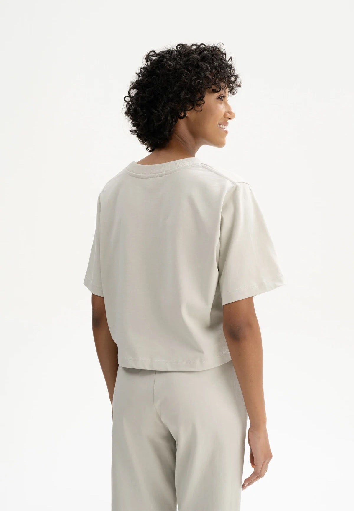 JOSHNA ORGANIC COTTON TEE | BIRCH