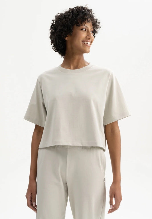JOSHNA ORGANIC COTTON TEE | BIRCH