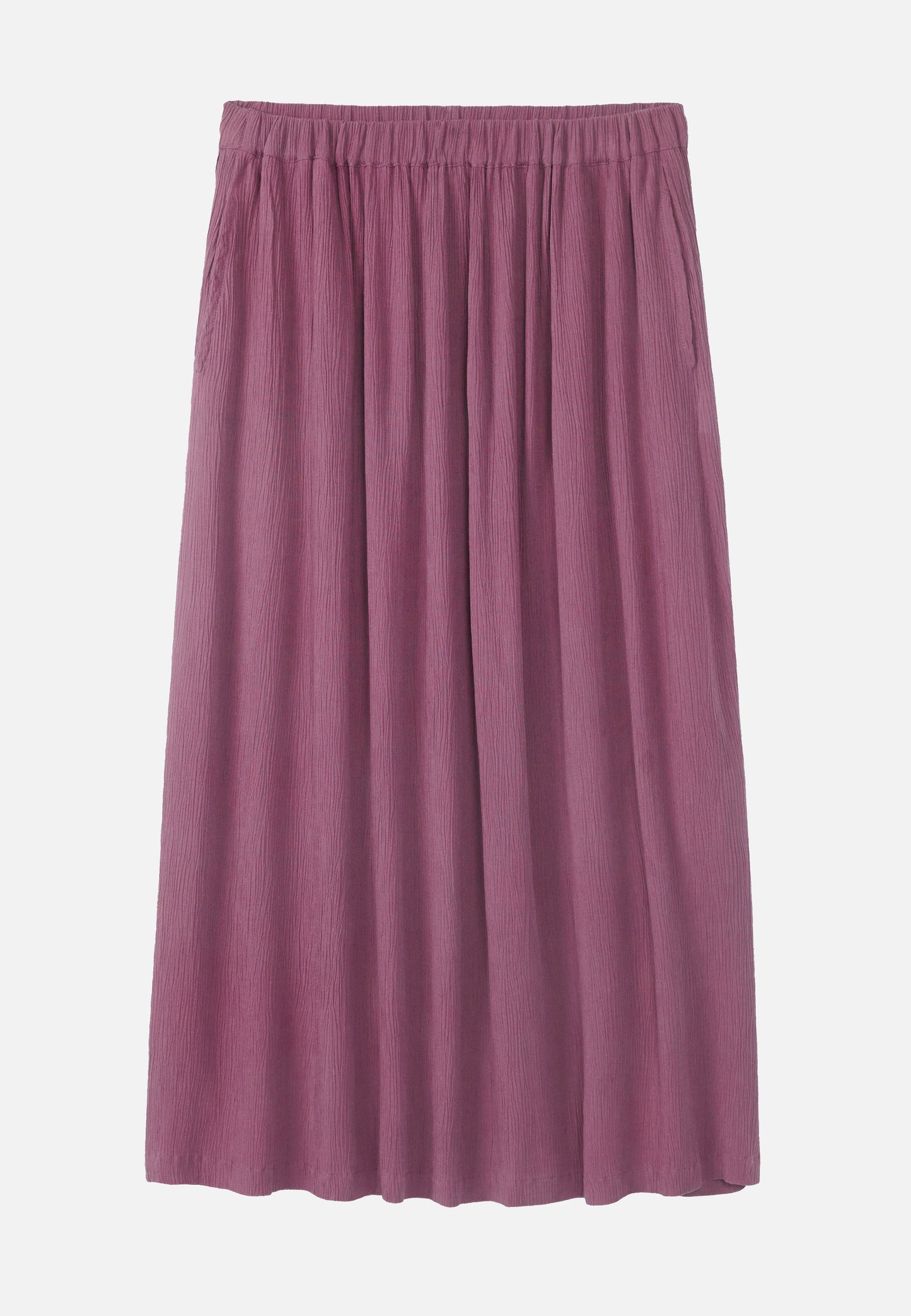 Purple skirt on a light purple background
