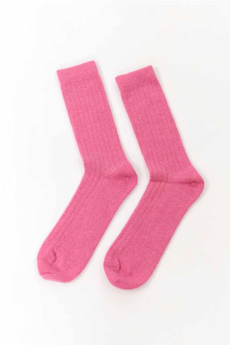 LISOS WOOL SOCKS | PINK