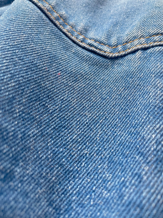 WIDE DIVISION DENIM TROUSERS