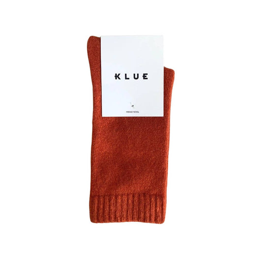 MERINO WOOL SOCKS | BRICK