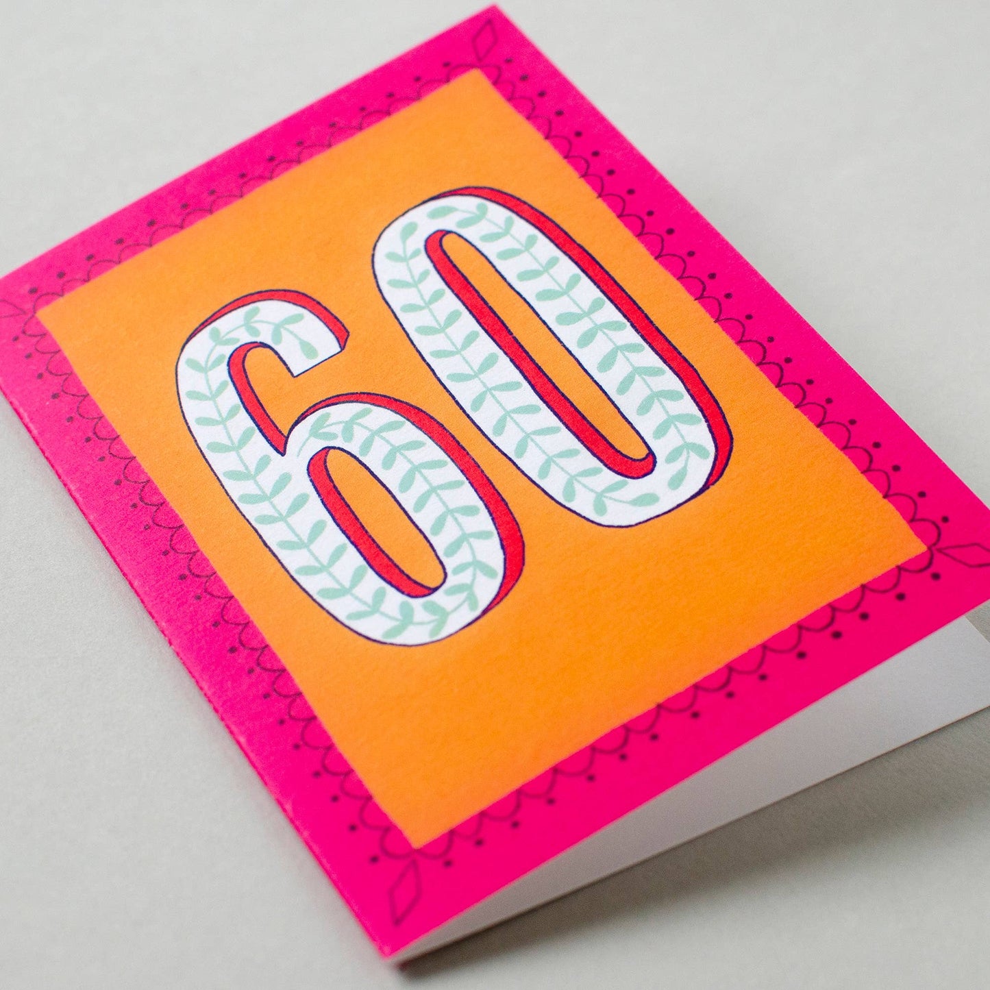 GREETING CARD | 60TH BIRTHDAY