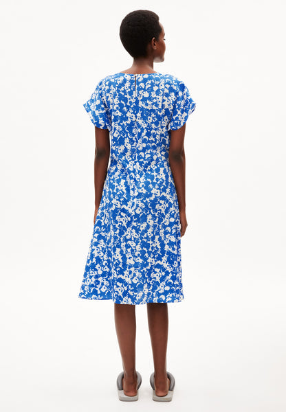 AALBINE LAPIS WOVEN DRESS REGULAR FIT MADE OF TENCEL™ LYOCELL