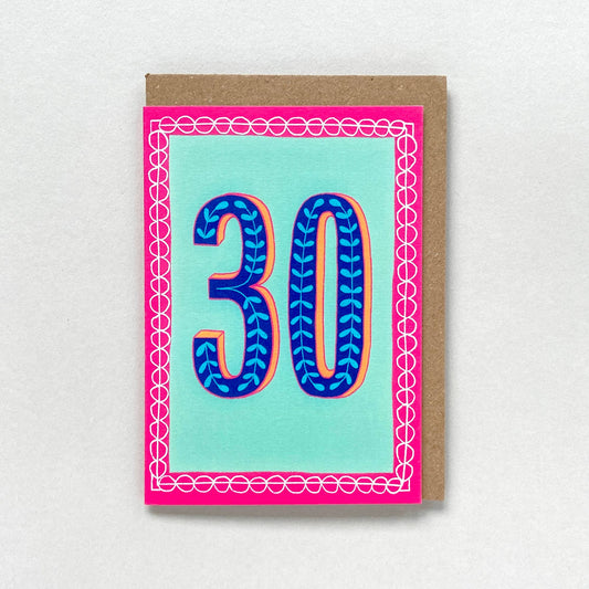 GREETING CARD | 30TH BIRTHDAY