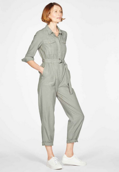 ESSENTIAL TENCEL™ ORGANIC COTTON TWILL UTILITY BOILER SUIT