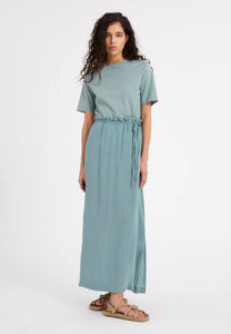 TINAKAA SKIRT MADE OF LENZING™ ECOVERO™ || EUCALYPTUS GREEN