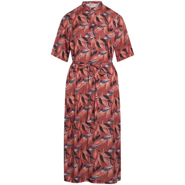 ORCHID FLORAL PRINT MID LENGTH TENCEL ORCHID floral print mid lenght Tencel™ dress DRESS