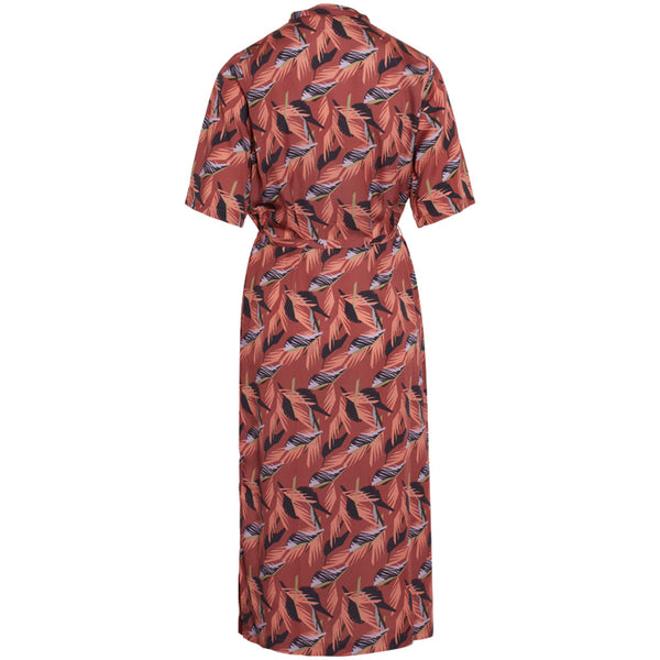 ORCHID FLORAL PRINT MID LENGTH TENCEL ORCHID floral print mid lenght Tencel™ dress DRESS