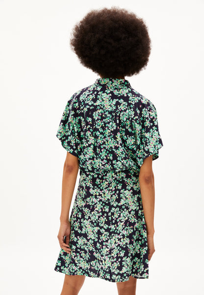 JUARAA DITSY FLORAL WOVEN DRESS OVERSIZED FIT MADE OF LENZING™ ECOVERO™