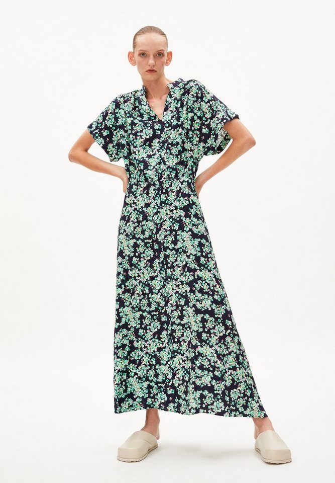 SWAANTJE DITSY FLORAL WOVEN DRESS OVERSIZED FIT MADE OF LENZING™ ECOVERO™