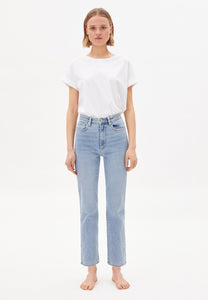 LEJAANI SLIM FIT HIGH WAIST || EASY BLUE