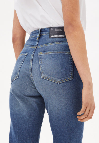 LEJAANI SLIM FIT HIGH WAIST || DARK