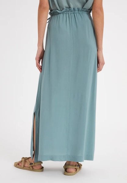 TINAKAA SKIRT MADE OF LENZING™ ECOVERO™ || EUCALYPTUS GREEN