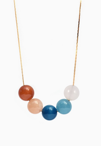 BLUE WOLCOTT NECKLACE